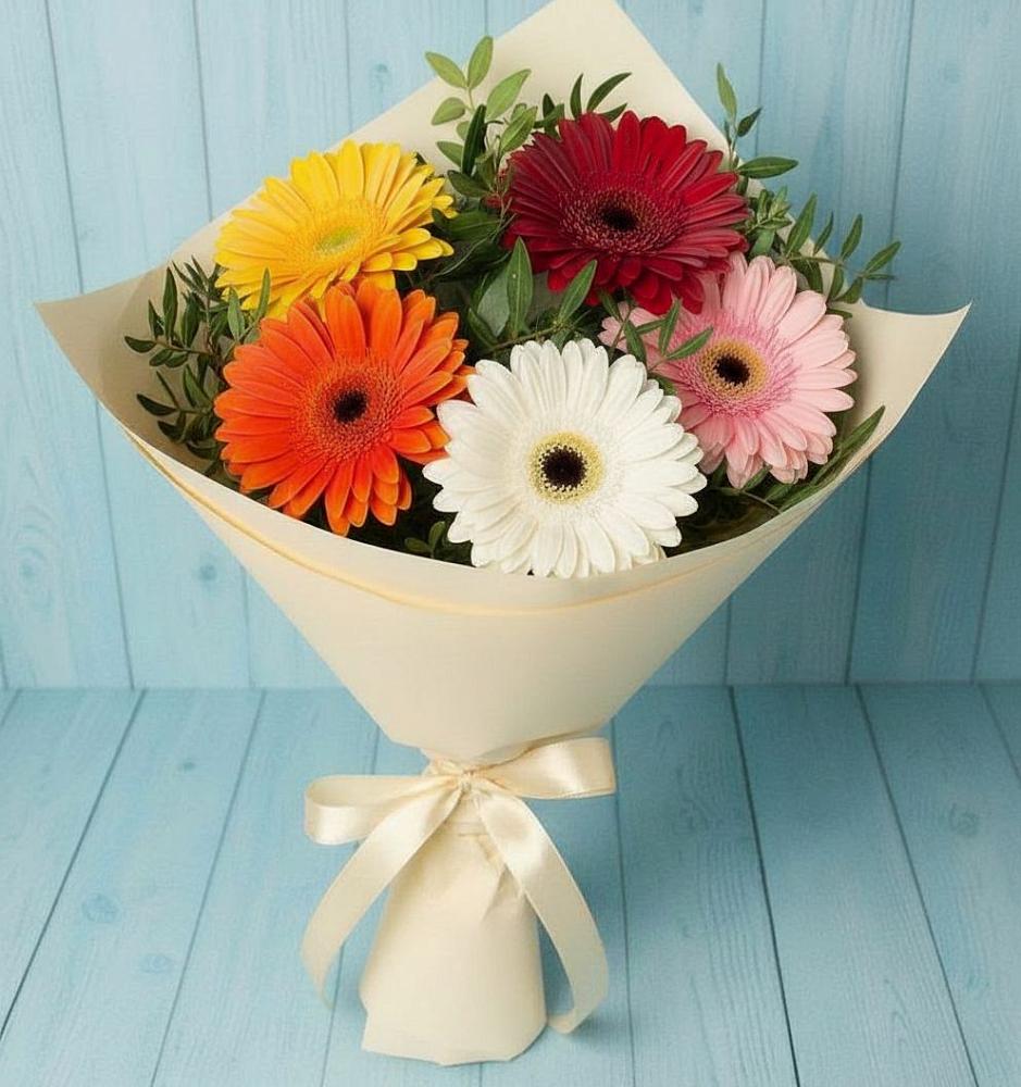 Букет цветов из: Герберы в Новодвинске