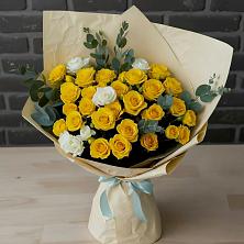 Букет цветов из:  Розы в Новодвинске