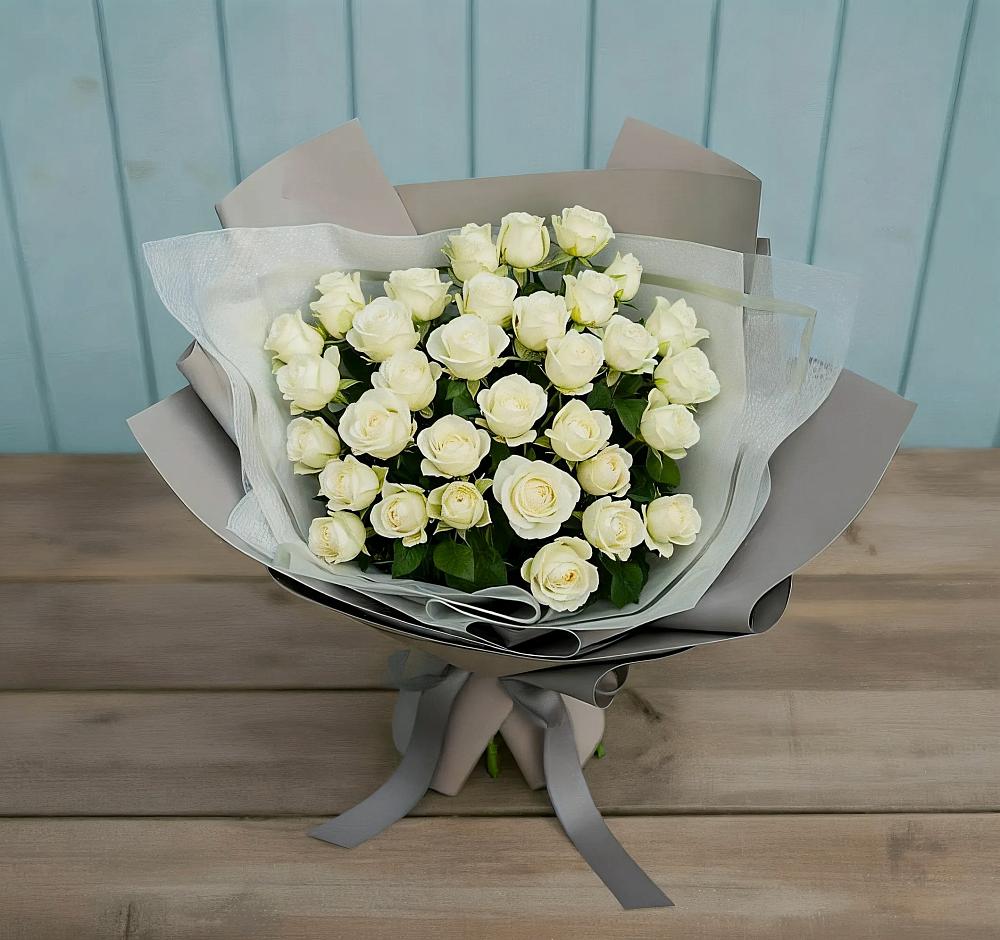 Букет Белоснежная нежность в Новодвинске