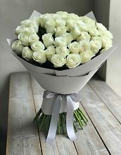 Букет 35 Белых роз в Новодвинске