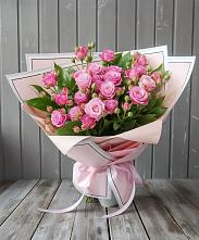 Букет Розовый кустик #REPLACE_PRED# Новодвинске