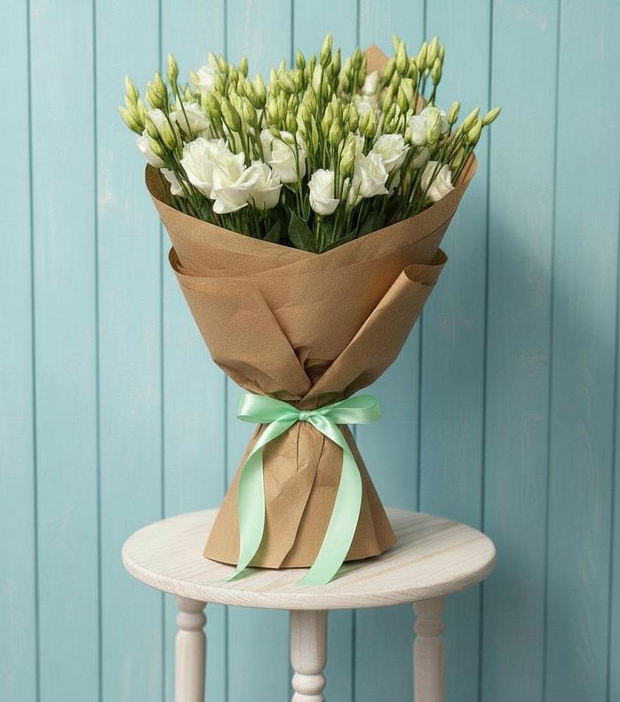 Букет цветов из: Лизиантусы в Новодвинске