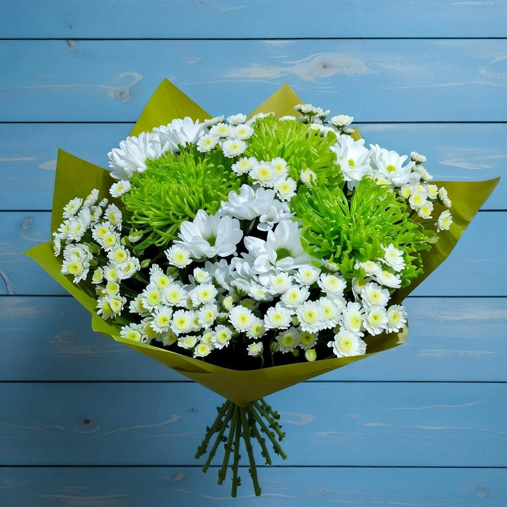 Букет цветов из: Хризантемы в Новодвинске
