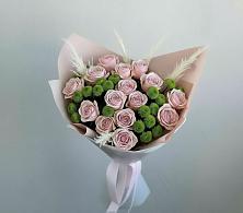 Букет цветов из:  Розы и Хризантемы в Новодвинске