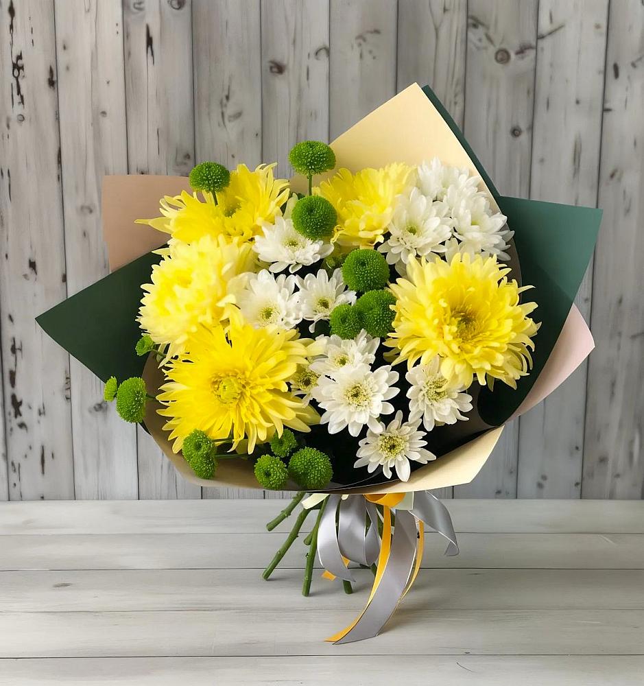 Букет цветов из: Хризантемы в Новодвинске