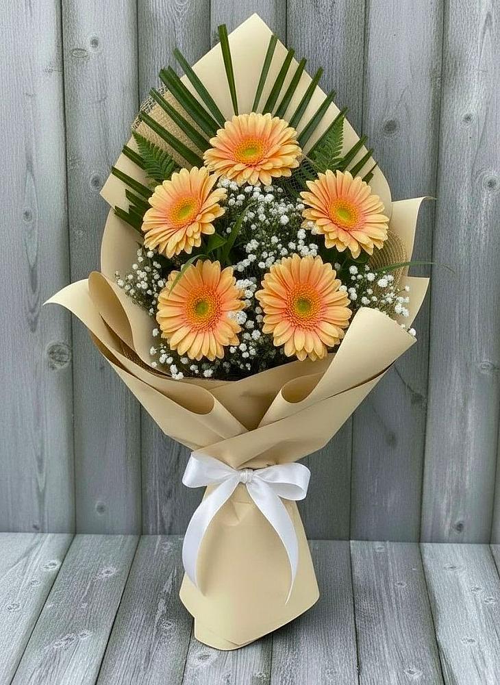 Букет цветов из: Герберы в Новодвинске