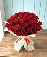 Букет 29 Красных роз в Новодвинске