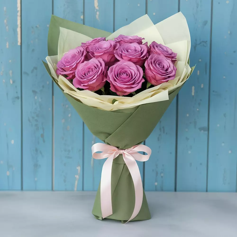 Букет Розы Фёрст Леди в Новодвинске