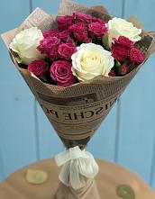 Букет цветов из:  Розы в Новодвинске