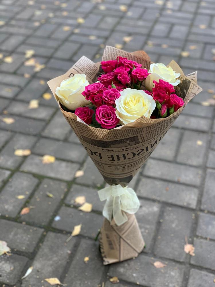 Букет цветов из: Розы в Новодвинске