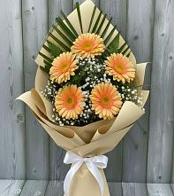Букет цветов из:  Герберы в Новодвинске