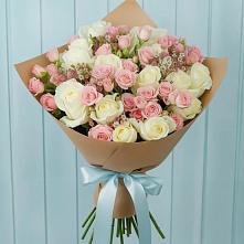 Букет цветов из:  Розы в Новодвинске